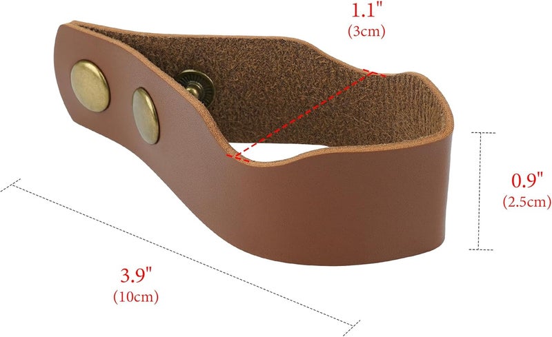 Linkidea Vegan Leather Tobacco Pipe Holder, Tobacco Pipe Stand Holder Rack, Portable Pipe Stand for Single Tobacco Pipe (Brown) - Image 2